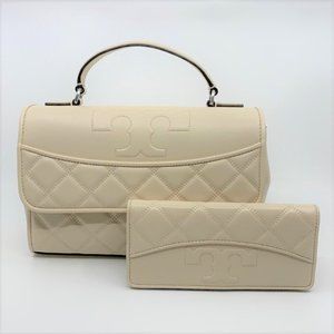 Tory Burch Savannah Top Handle and Wallet